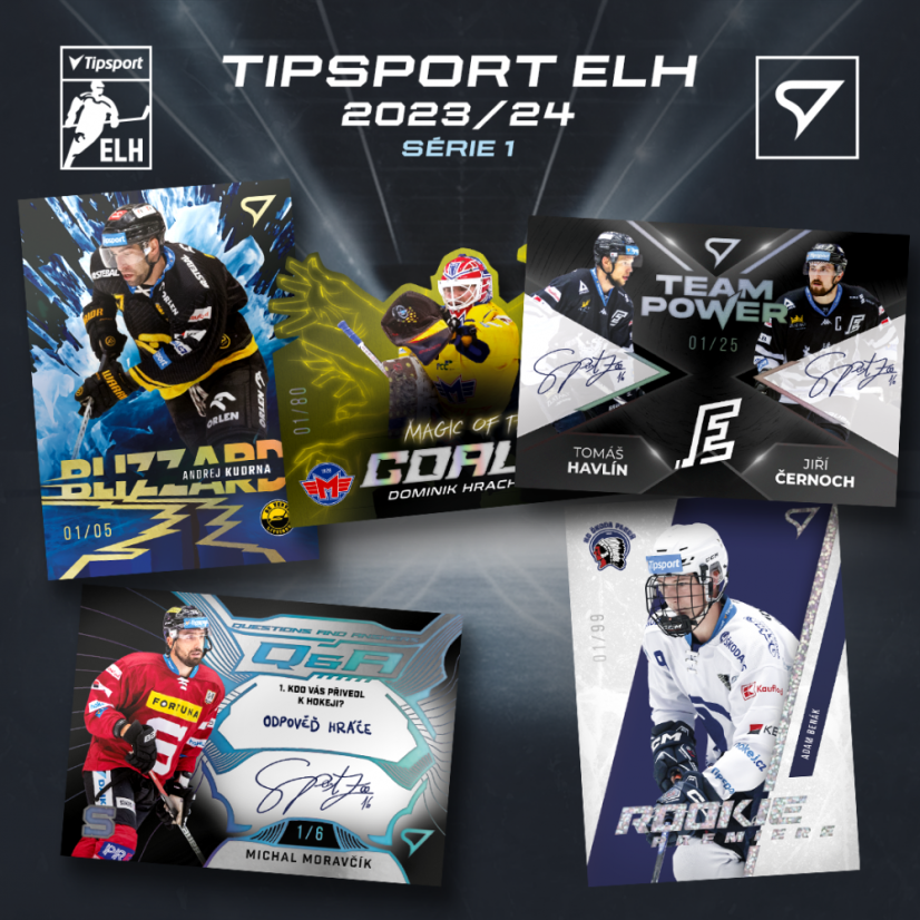 Startovací balíček Tipsport ELH 2023/24 – 1. série