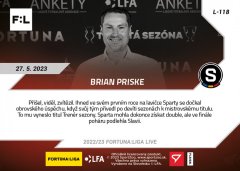 L-118 Brian Priske FORTUNA:LIGA 2022/23 LIVE