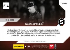 L-092 Ladislav Krejčí FORTUNA:LIGA 2022/23 LIVE