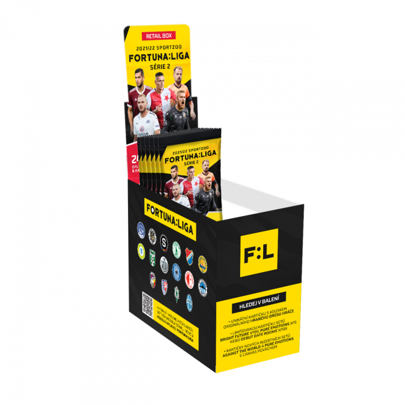 Retail box FORTUNA:LIGA 2021/22 – 2. séria