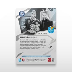 Hockey trading card L-56 SEBASTIÁN ČEDERLE - SportZoo Tipsport liga 2025/26 LIVE