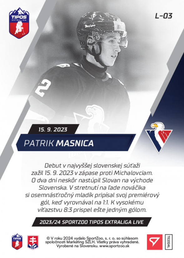 L-03 Patrik Masnica TEL 2023/24 LIVE