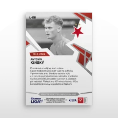 L-06 Antonín Kinský Chance Liga 2024/25 LIVE