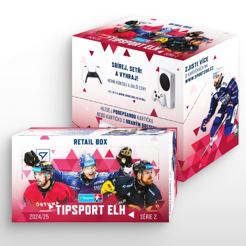 Retail box Tipsport ELH 2024/2025 – 2. série