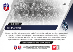 L-29 HK Poprad TEL 2023/24 LIVE