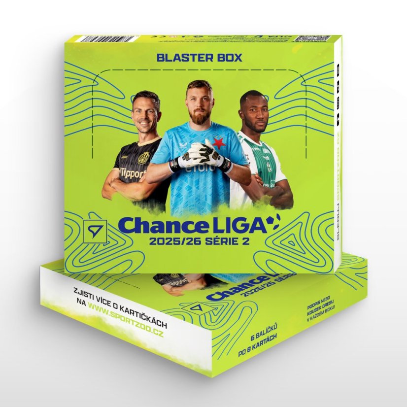 Blaster box - karty piłkarskie SportZoo Chance Liga 2025/26 – Seria 2