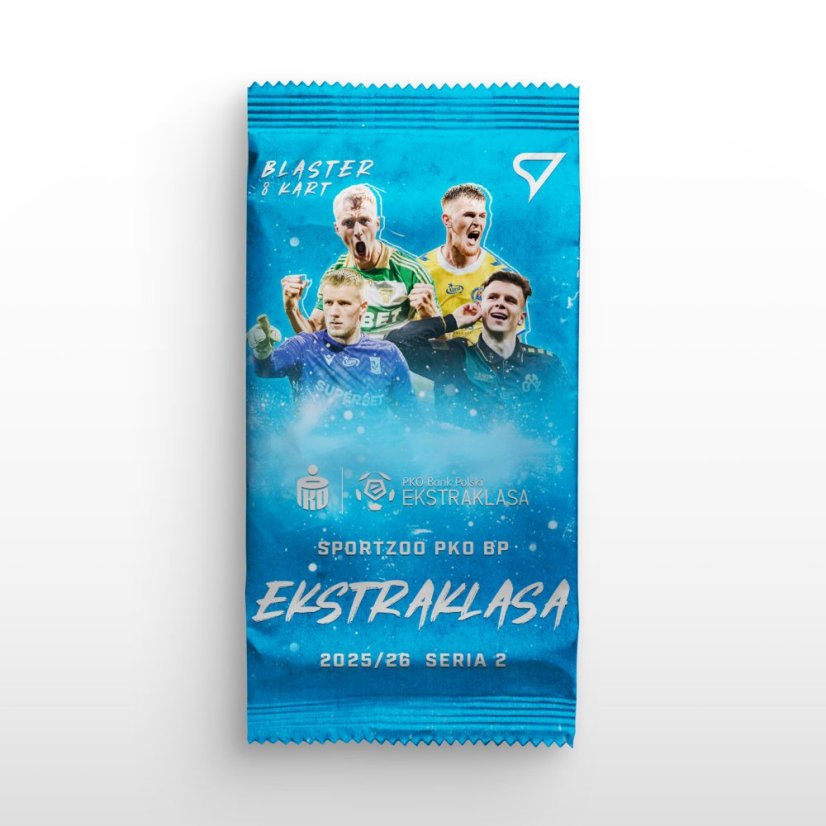 Blaster balíček - futbalové kartičky SportZoo PKO BP Ekstraklasa 2025/26 - 2. séria