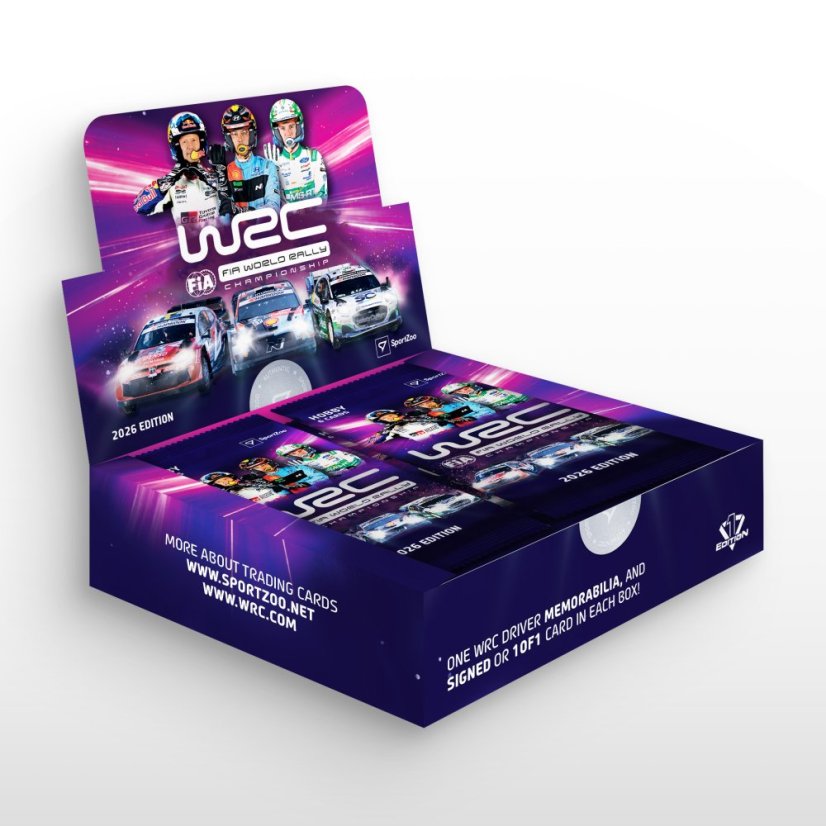 Hobby-box - Rallykort SportZoo WRC 2026 edition