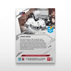 Hokejová kartička L-42 LUKÁŠ KOZÁK - SportZoo Tipsport liga 2025/26 LIVE