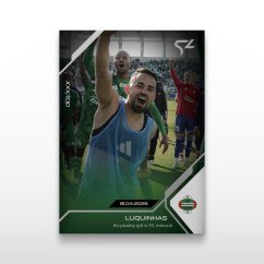 Karta piłkarska L-55 Luquinhas - SportZoo PKO BP Ekstraklasa 2025/26 LIVE