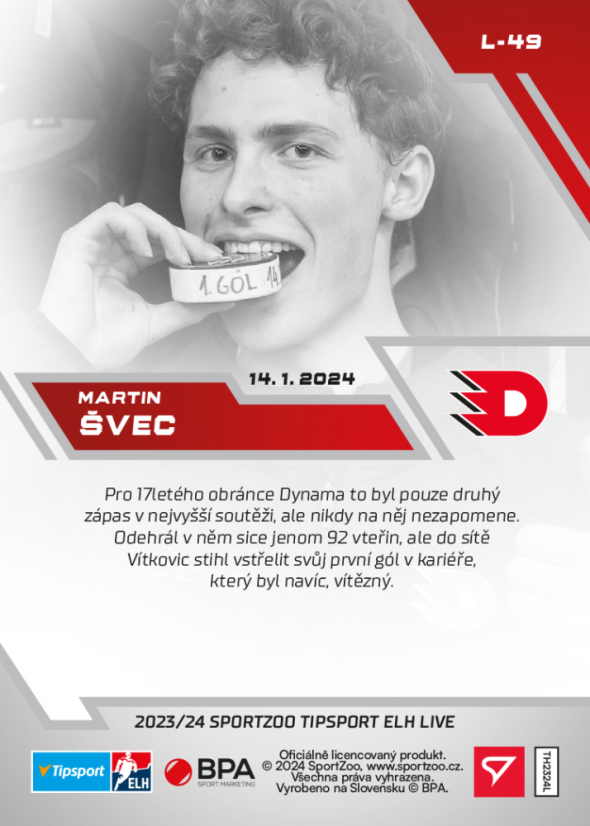 L-49 Martin Švec TELH 2023/24 LIVE