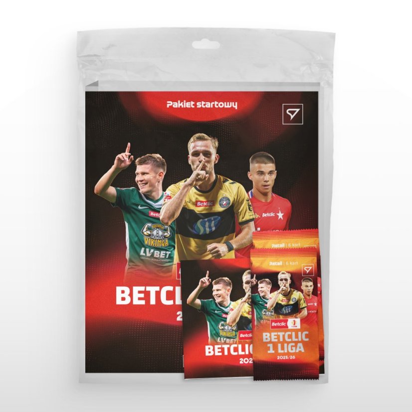 Starter Pack - Football Trading Cards SportZoo BetClic 1 Liga 2025/26