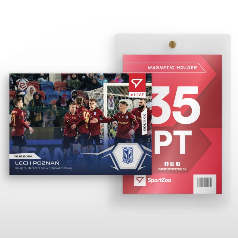 L-42 SADA Lech Poznań PKO BP Ekstraklasa 2024/25 LIVE + HOLDER