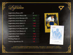 Box Pocta legendám – 1. edícia Update