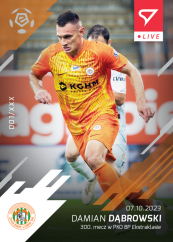 L-19 Damian Dąbrowski PKO Bank Polski Ekstraklasa 2023/24 LIVE
