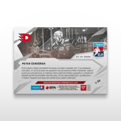 Hockey trading card L-35 Peter Čerešňák - SportZoo Tipsport ELH 2025/26 LIVE