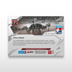 Hockey trading card L-42 Steve Moses - SportZoo Tipsport ELH 2025/26 LIVE
