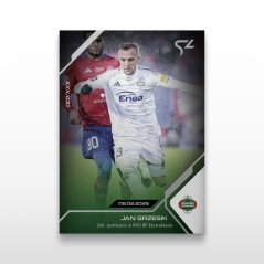 Football trading card L-37 Jan Grzesik - SportZoo PKO BP Ekstraklasa 2025/26 LIVE