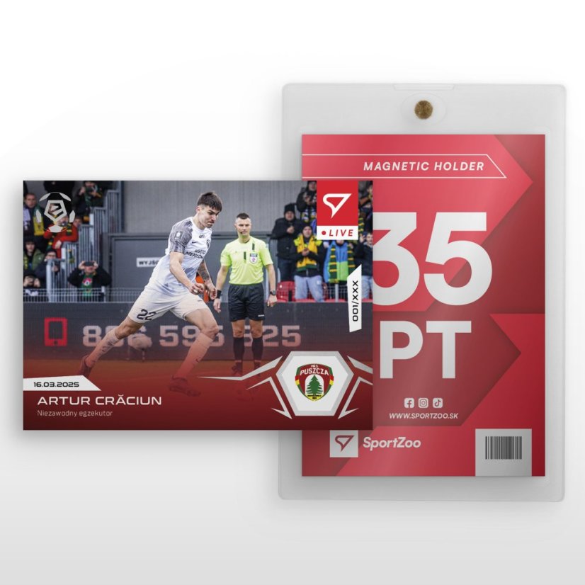 L-60 ZESTAW Artur Crăciun PKO BP Ekstraklasa 2024/25 LIVE + UCHWYT