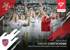 L-20 ZESTAW Raków Częstochowa PKO Bank Polski Ekstraklasa 2023/24 LIVE + UCHWYT