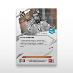 Hockey trading card L-23 ONDREJ TARIŠKA - SportZoo Tipsport liga 2025/26 LIVE