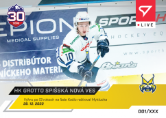 L-048 HK GROTTO Spišská Nová Ves TEL 2022/23 LIVE