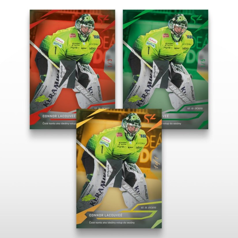 Hockey trading card L-01 CONNOR LACOUVEÉ - SportZoo Tipsport liga 2025/26 LIVE