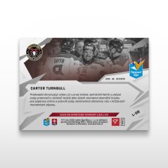 Hockey trading card L-06 CARTER TURNBULL - SportZoo Tipsport liga 2025/26 LIVE