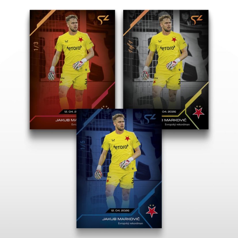 Karta piłkarska L-41 Jakub Markovič - SportZoo Chance Liga 2025/26 LIVE