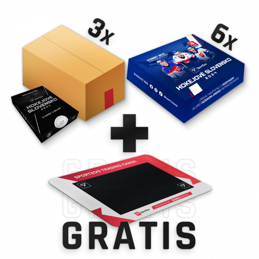 Doświadczony pakiet kolekcjonerski Hokejové Slovensko 2024