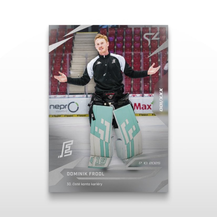 Hokejová  kartička L-06 Dominik Frodl - SportZoo Tipsport ELH 2025/26 LIVE