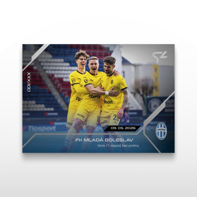 Futbalová kartička L-51 FK Mladá Boleslav - SportZoo Chance Liga 2025/26 LIVE