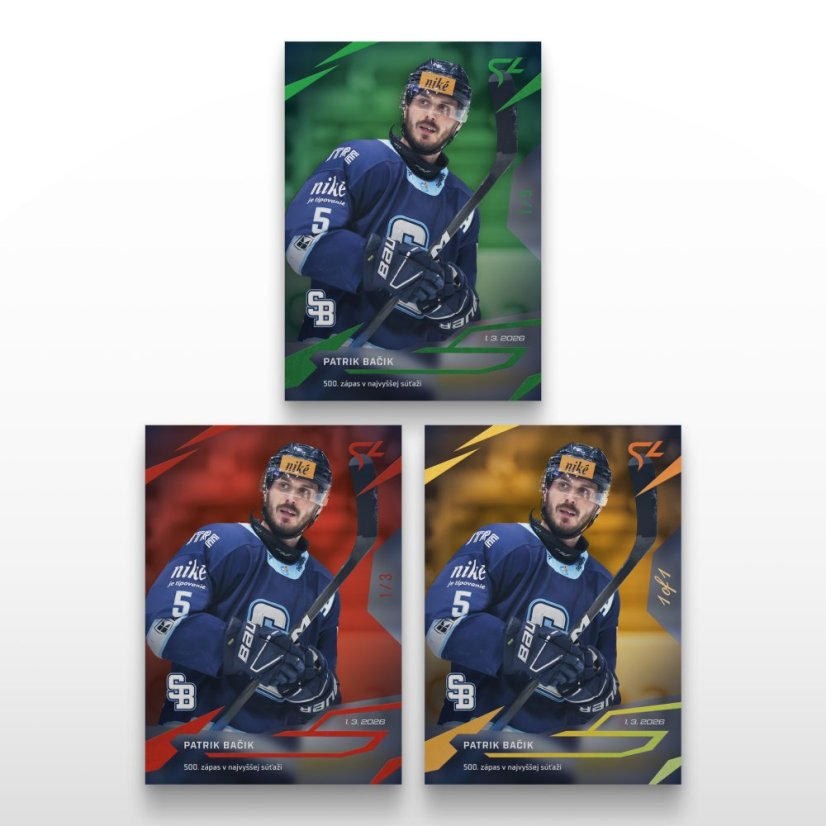 Hockey trading card L-47 PATRIK BAČIK - SportZoo Tipsport liga 2025/26 LIVE