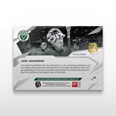 Hokejová  kartička L-10 Lars Johansson - SportZoo Svenska hockeyligan 2025/26 LIVE