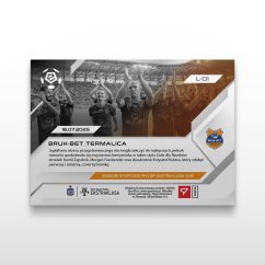 Fotbalová kartička L-01 Bruk-Bet Termalica - SportZoo PKO BP Ekstraklasa 2025/26 LIVE