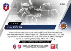 L-36 HKM Zvolen TEL 2023/24 LIVE