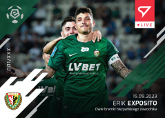 L-10 SADA Erik Exposito PKO Bank Polski Ekstraklasa 2023/24 LIVE + HOLDER