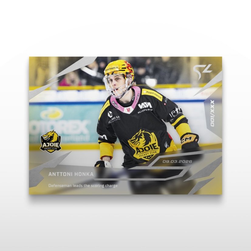 Karta hokejowa L-53 Anttoni Honka - SportZoo National League 2025/26 LIVE