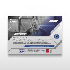 Football trading card L-14 DANIEL VAŠULÍN - SportZoo Chance Liga 2025/26 LIVE