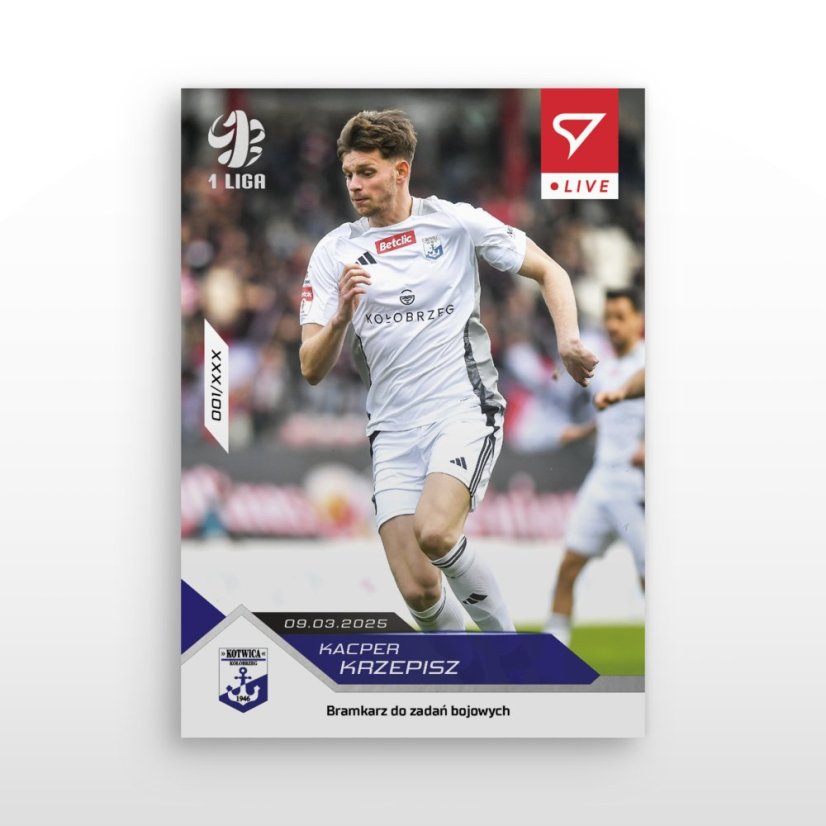 L-38 Kacper Krzepisz Betclic 1 Liga 2024/25 LIVE