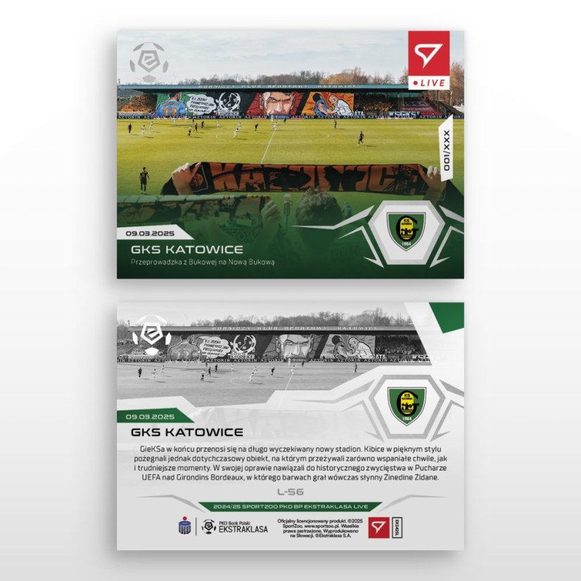 L-56 GKS Katowice PKO BP Ekstraklasa 2024/25 LIVE