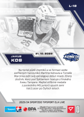 L-18 Jakub Kos TELH 2023/24 LIVE