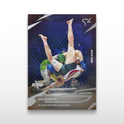 MMA-samlarkort L-08 Eva Dourthe – SportZoo KSW 2025/26 LIVE