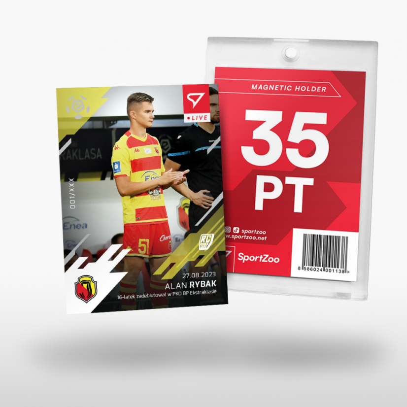 L-07 SADA Alan Rybak PKO Bank Polski Ekstraklasa 2023/24 LIVE + HOLDER