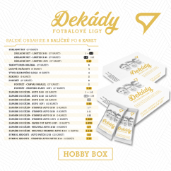 Case 6 Hobby boxů DEKÁDY FOTBALOVÉ LIGY
