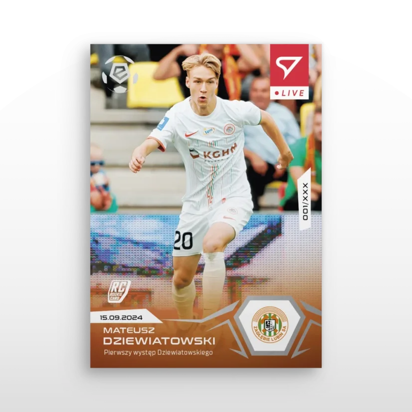 L-13 Mateusz Dziewiatowski PKO BP Ekstraklasa 2024/25 LIVE