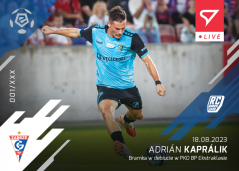 L-05 SADA Adrián Kaprálik PKO Bank Polski Ekstraklasa 2023/24 LIVE + HOLDER