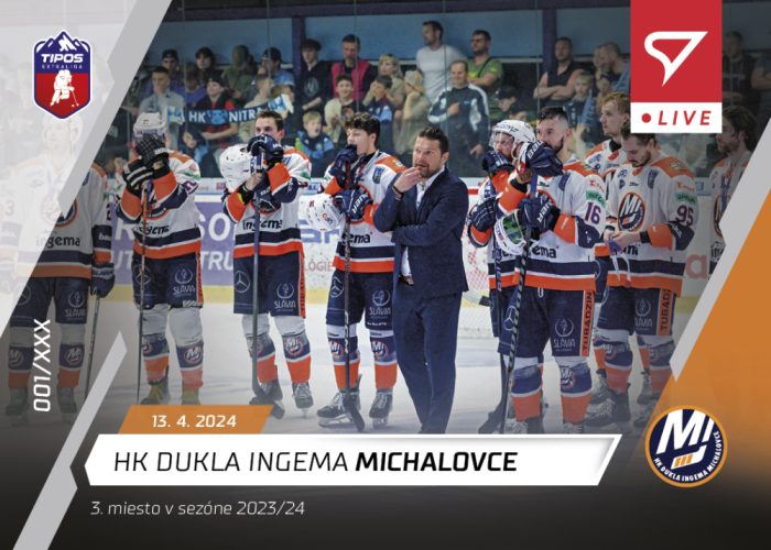 L-42 HK Dukla Ingema Michalovce TEL 2023/24 LIVE