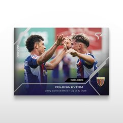 Karta piłkarska L-02 Polonia Bytom - SportZoo Betclic 1 Liga 2025/26 LIVE
