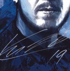 Podpísaný portrét Slovenskí Sokoli 2021 x/4 - Juraj Kucka